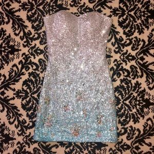 Blush Prom - Homecoming Mini Dress